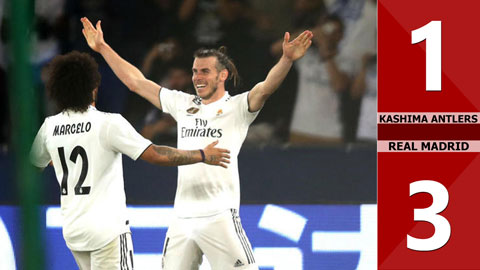 Kashima Antlers 1-3 Real Madrid