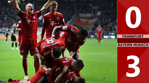 Frankfurt 0-3 Bayern Munich