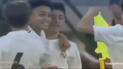 Pha ghi bàn của sao nhí Real được ví như bản sao Gareth Bale