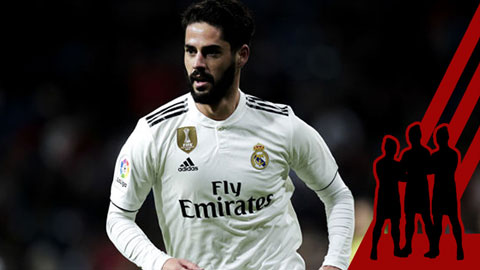 Điểm tin chuyển nhượng 1/1: 75 triệu bảng, Isco vẫn không mặn mà với Chelsea