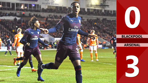 Blackpool 0-3 Arsenal