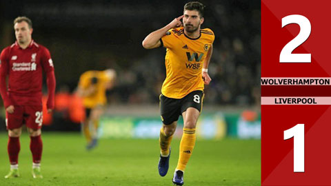 Wolverhampton 2-1 Liverpool