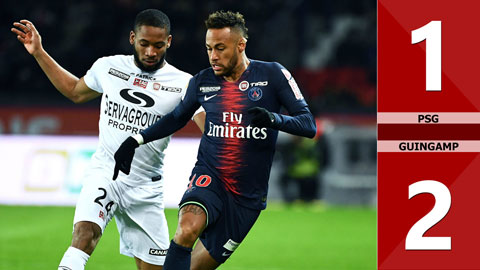 PSG 1-2 Guingamp 