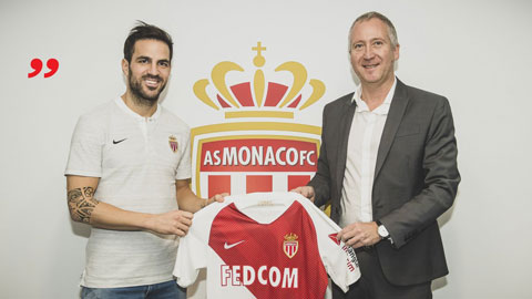 Monaco tung video cực chất giới thiệu Fabregas