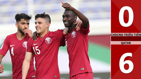 CHDCND Triều Tiên 0-6 Qatar
