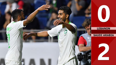 Lebanon 0-2 Saudi Arabia