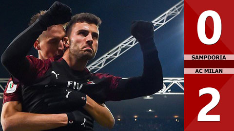 Sampdoria 0-2 AC Milan