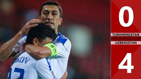 Turkmenistan 0-4 Uzbekistan