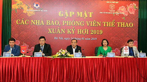 VFF gặp mặt báo chí phía Bắc nhân dịp xuân Kỷ Hợi 2019