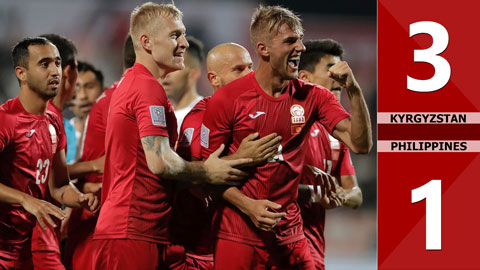  Kyrgyzstan 3-1 Philippines