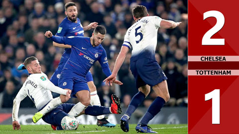 Chelsea 2-1 Tottenham (pen: 4-2)