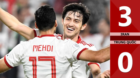 Iran 3-0 Trung Quốc