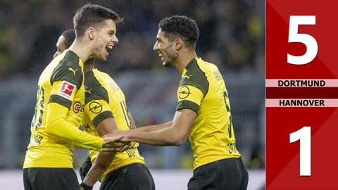 Dortmund 5-1 Hannover 96