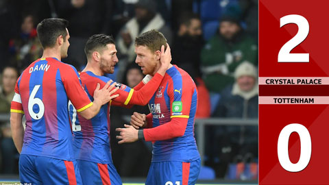 Crystal Palace 2-0 Tottenham 