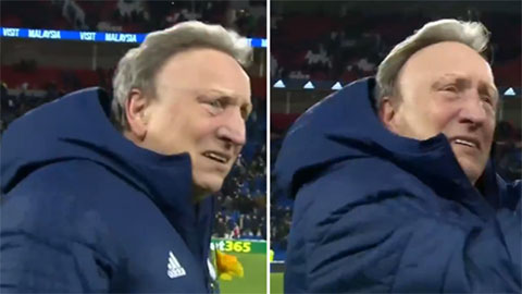 HLV Neil Warnock bật khóc sau khi Cardiff hạ gục Bournemouth