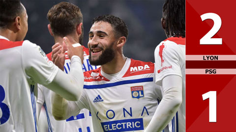 Lyon 2-1 PSG