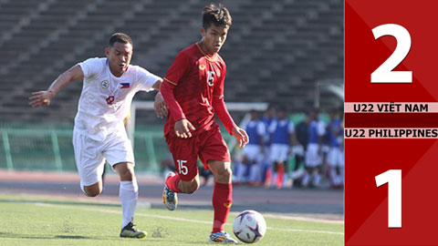 U22 Việt Nam 2-1 U22 Philippines