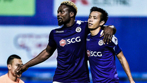 Hà Nội FC phối hợp tiqui-taca với 22 đường chuyền trước Shandong Luneng