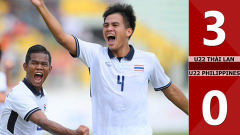 U22 Thái Lan 3-0 U22 Philippines