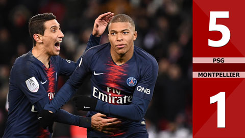 PSG 5-1 Montpellier