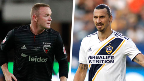 Những khoảnh khắc đáng nhớ của Roney và Ibrahimovic tại MLS