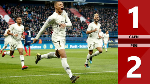 Caen 1-2 PSG