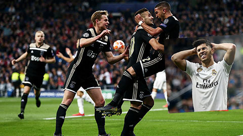 Real Madrid 1-4 Ajax (chung cuộc:5-3): Địa chấn tại Bernabeu