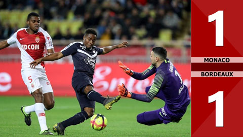 Monaco 1-1 Bordeaux