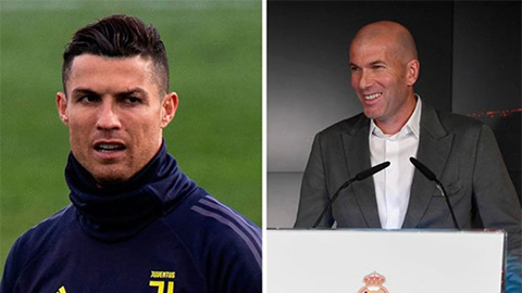 Zidane không thiết nói về Ronaldo trong ngày trở lại Real