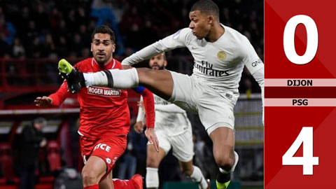 Dijon 0-4 PSG