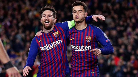 Barca 5-1 Lyon (chung cuộc: 5-1): Messi khơi nguồn cảm hứng với 2 bàn thắng, 2 đường kiến tạo