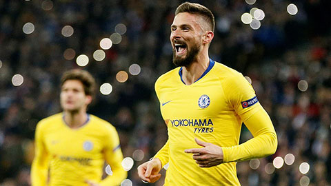 Dynamo Kiev 0-5 Chelsea (chung cuộc: 0-8): Cú hat-trick của siêu dự bị Giroud
