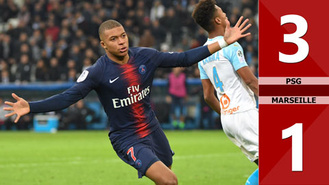 PSG 3-1 Marseille