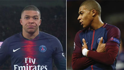 Mbappe ăn mừng kiểu mới kỳ lạ thách thức lãnh đạo PSG