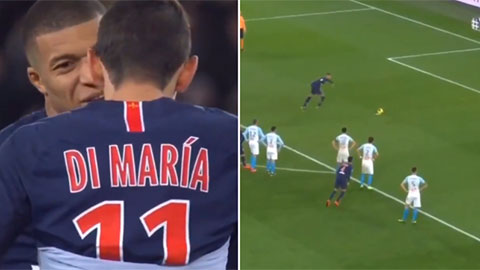 Mbappe không nhường Di Maria đá pen, ngăn đồng đội lập hat-trick