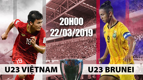 U23 Việt Nam vs U23  Brunei: Chờ mưa bàn thắng ở trận mở màn