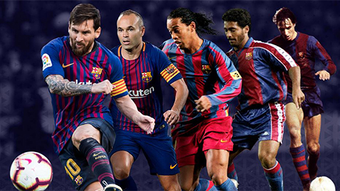 Bầu chọn bàn thắng đẹp nhất của Barca trong các trận chung kết