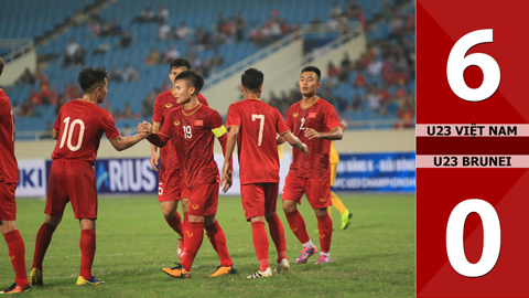 U23 Việt Nam 6-0 U23 Brunei 