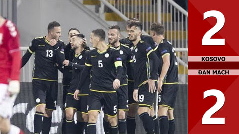 Kosovo 2-2 Đan Mạch