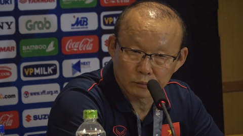 HLV Park Hang Seo: “U23 Việt Nam vẫn cần phải cố gắng hơn rất nhiều”