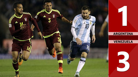 Argentina 1-3 Venezuela