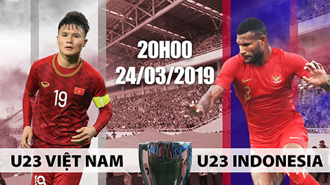 U23 Việt Nam vs U23 Indonesia: Chủ nhà quyết tâm chiến thắng