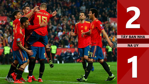 Tây Ban Nha 2-1 Na Uy