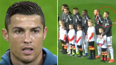 Ronaldo từng hát bài Champions League như hát Quốc ca