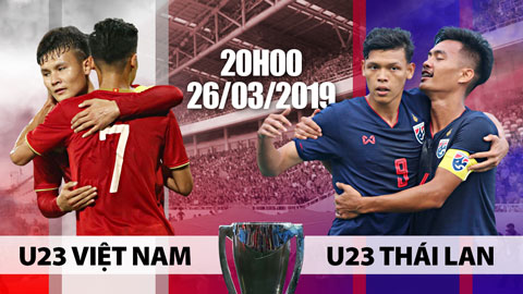 U23 Việt Nam vs U23 Thái Lan: Thắng để chắc vé đi tiếp