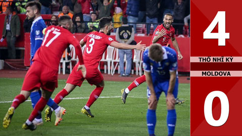 Thổ Nhĩ Kỳ 4-0 Moldova