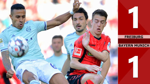 Freiburg 1-1 Bayern Munich