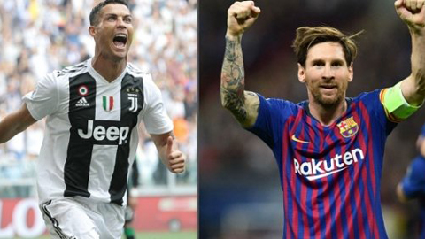 5 cầu thủ xuất sắc nhất thế giới theo lựa chọn của Messi là ai?