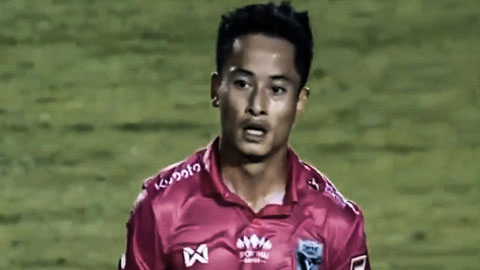 'Messi Lào' lập tuyệt phẩm hạ gục Đặng Văn Lâm