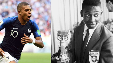 Mbappe tuyên bố phá kỷ lục ghi bàn của Pele